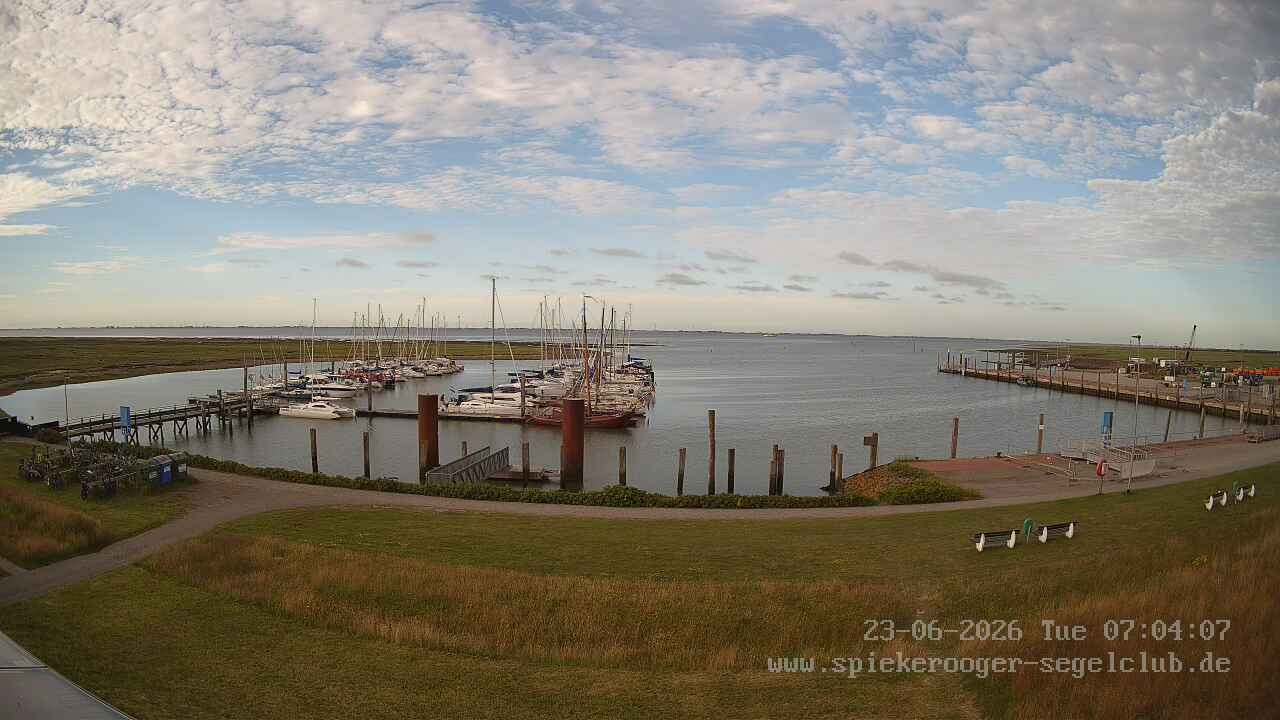 Archiv Foto Webcam Segelclub Spiekeroog