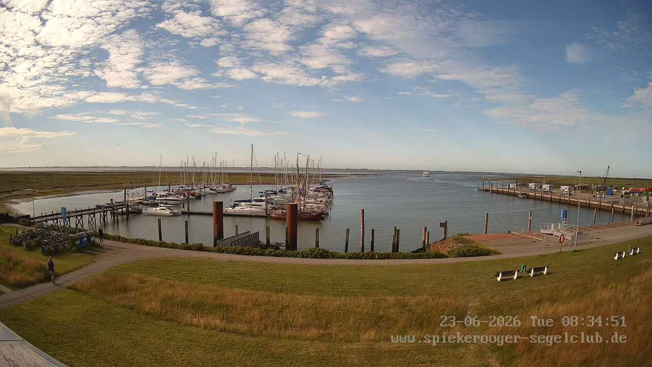 Archiv Foto Webcam Segelclub Spiekeroog