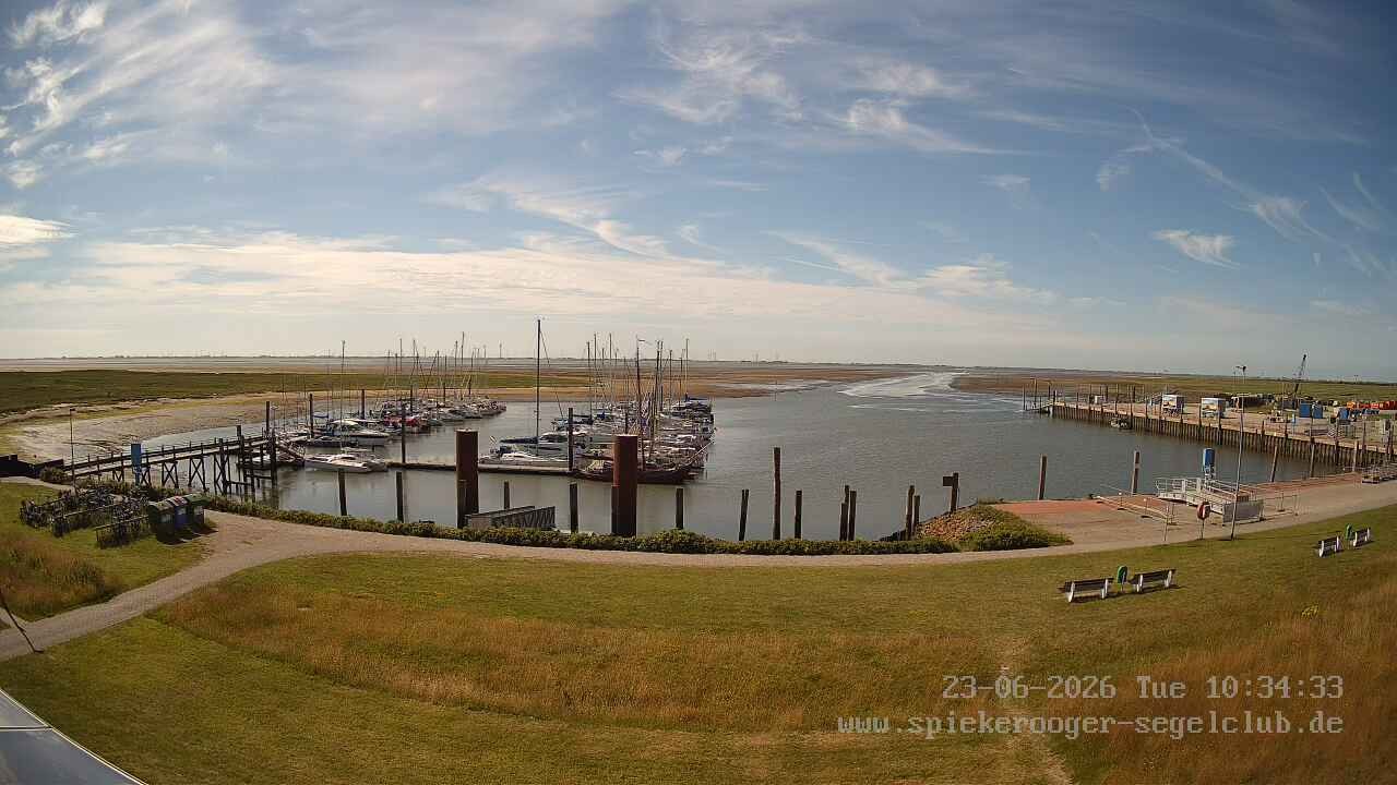 Archiv Foto Webcam Segelclub Spiekeroog