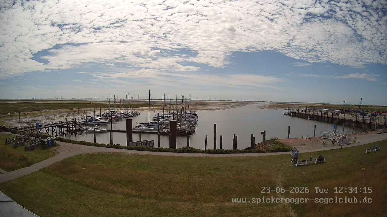 Archiv Foto Webcam Segelclub Spiekeroog