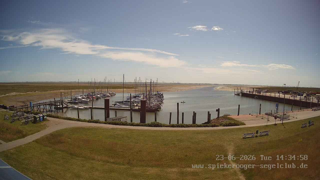 Archiv Foto Webcam Segelclub Spiekeroog