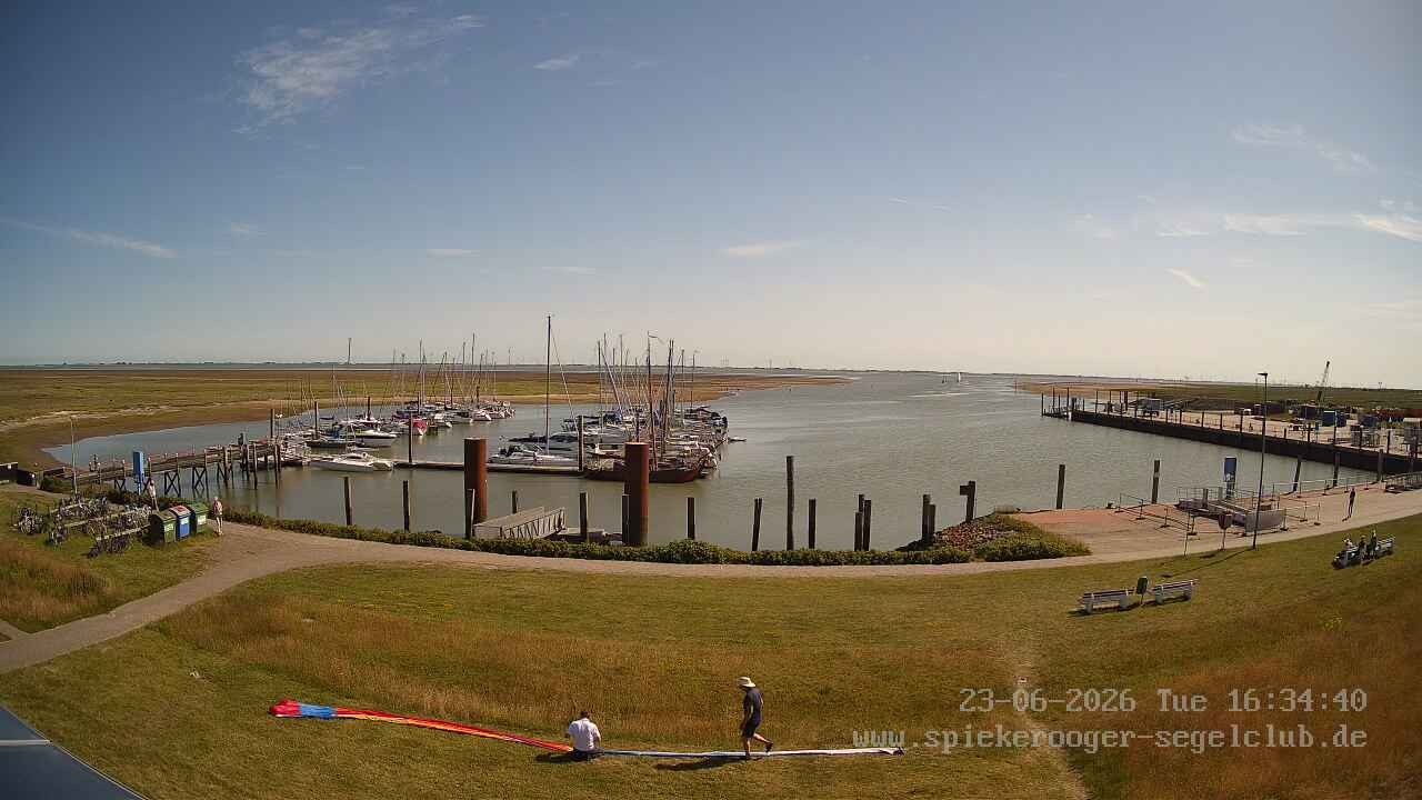 Archiv Foto Webcam Segelclub Spiekeroog