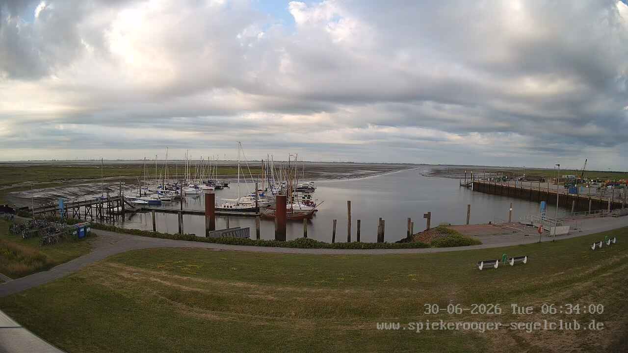Archiv Foto Webcam Segelclub Spiekeroog