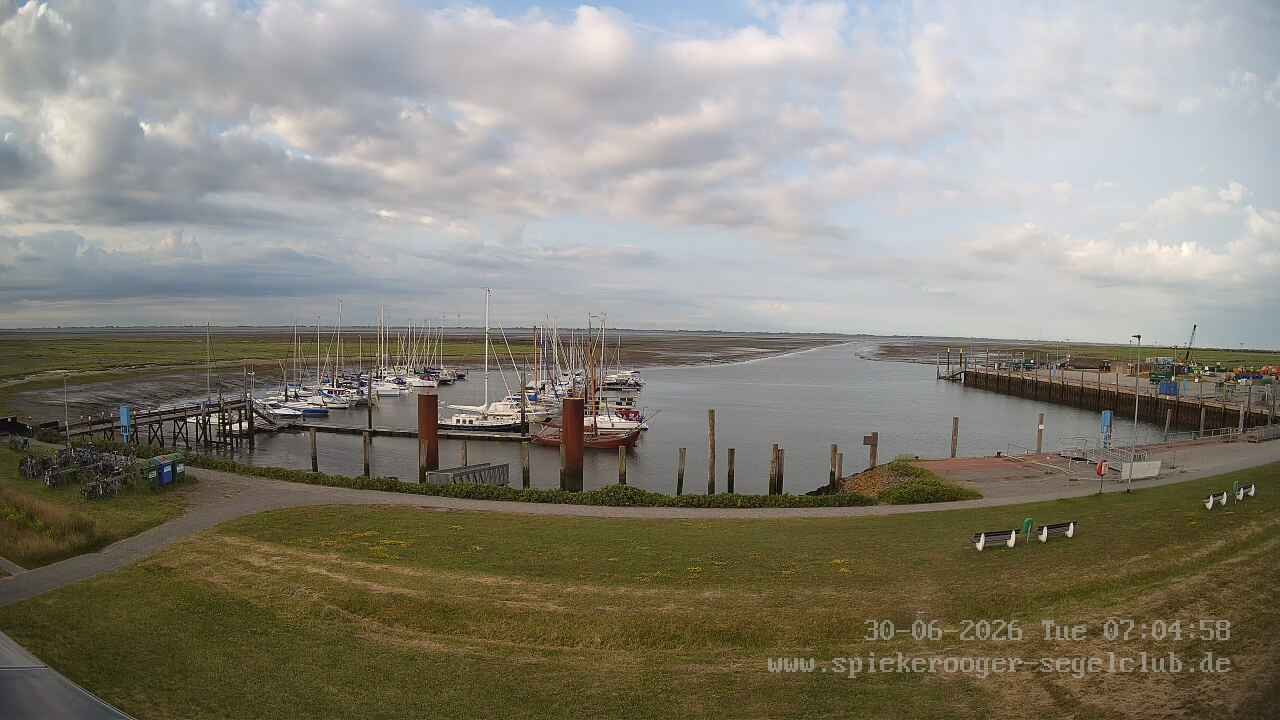 Archiv Foto Webcam Segelclub Spiekeroog