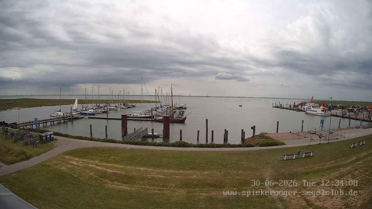 Archiv Foto Webcam Segelclub Spiekeroog