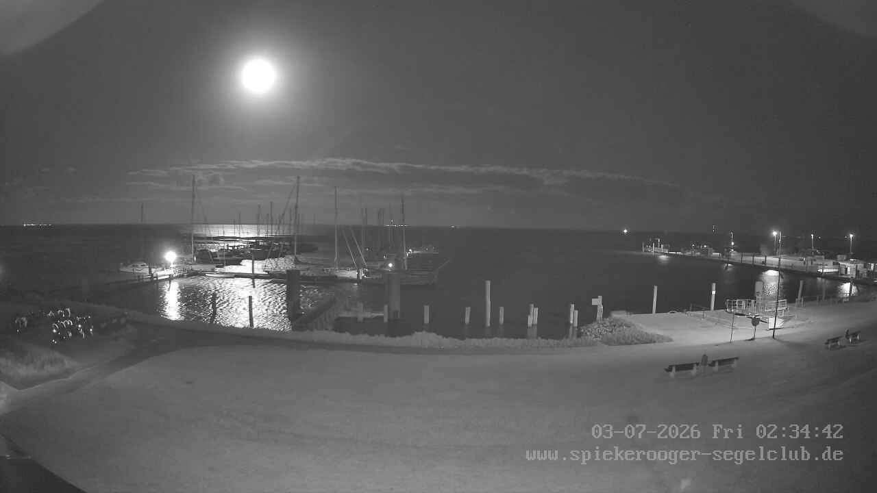 Archived image Webcam Sailing Club Spiekeroog