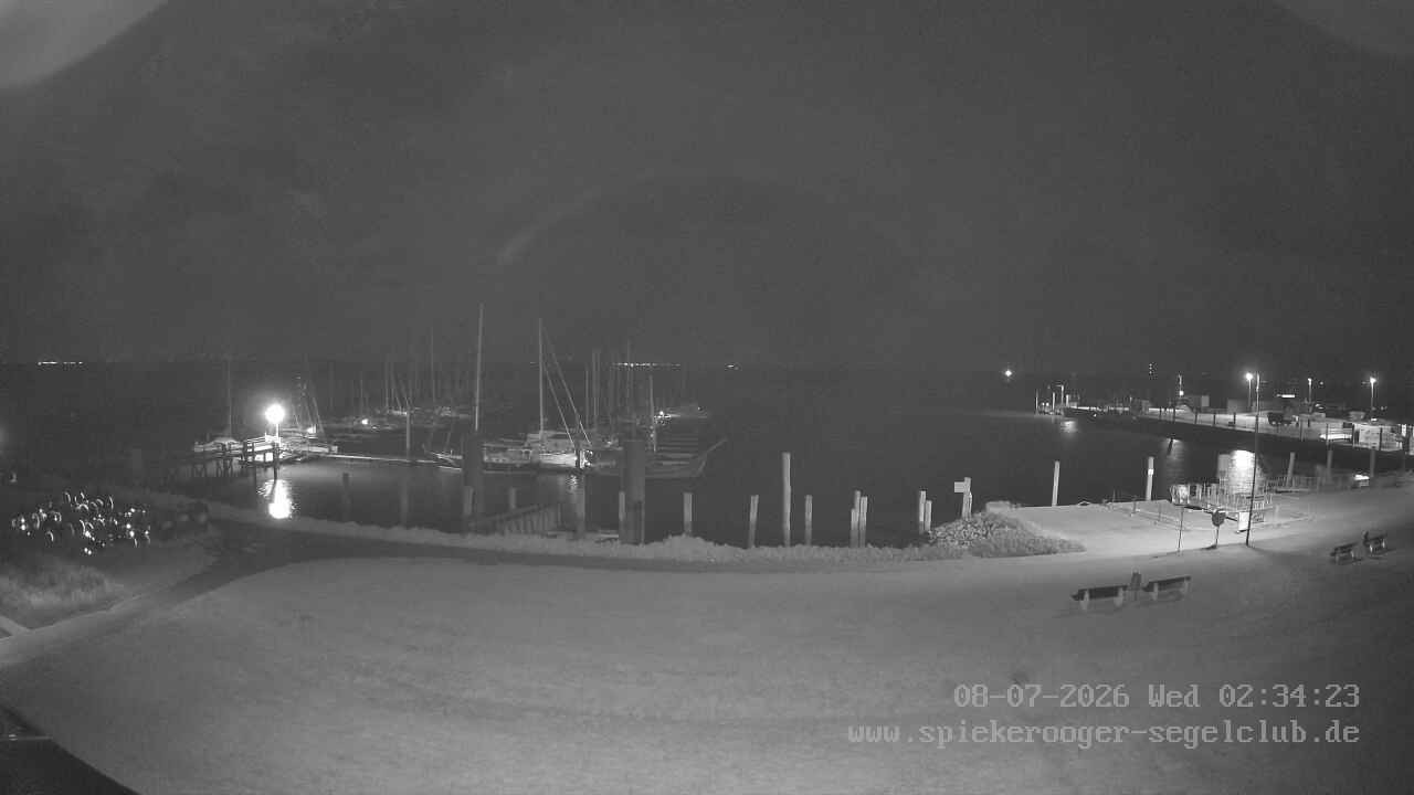 Archiv Foto Webcam Segelclub Spiekeroog