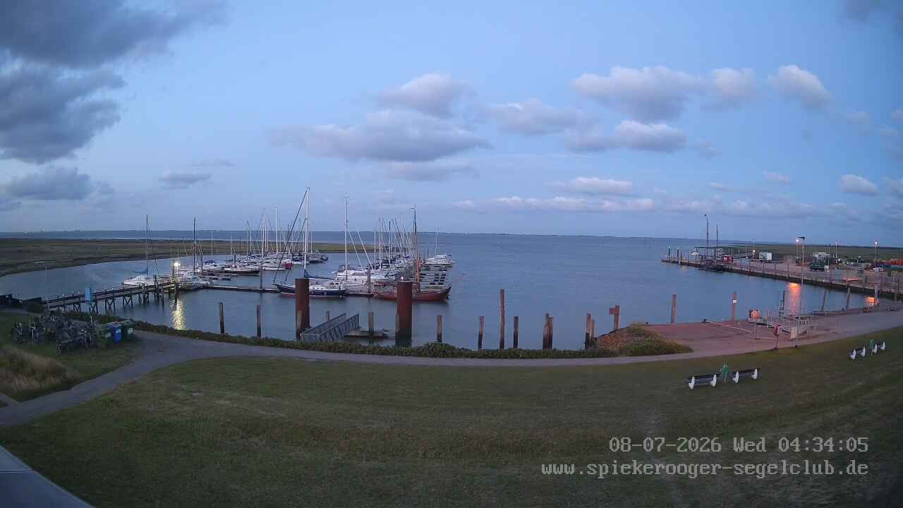 Archiv Foto Webcam Segelclub Spiekeroog