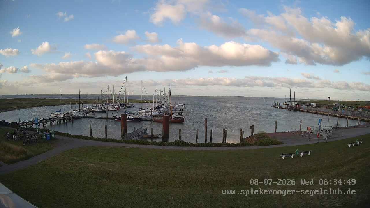 Archiv Foto Webcam Segelclub Spiekeroog