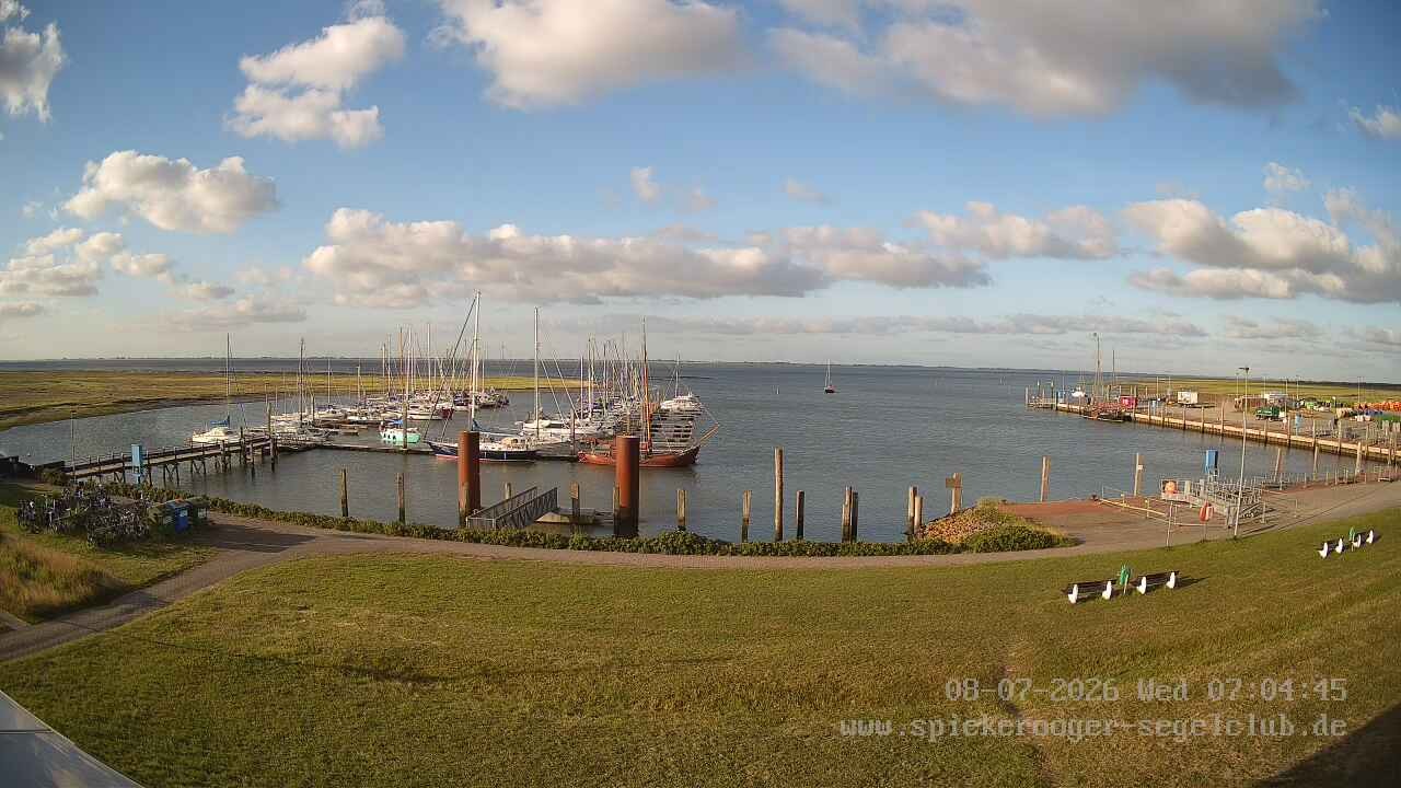 Archiv Foto Webcam Segelclub Spiekeroog