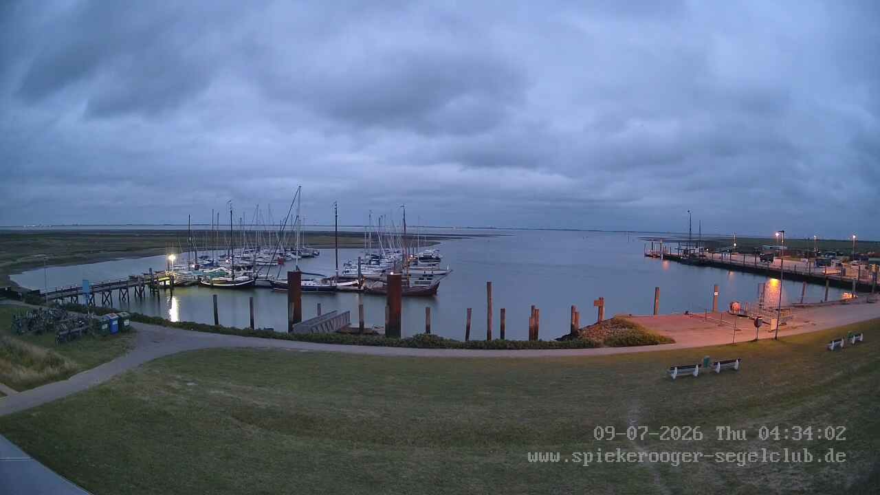 Archiv Foto Webcam Segelclub Spiekeroog