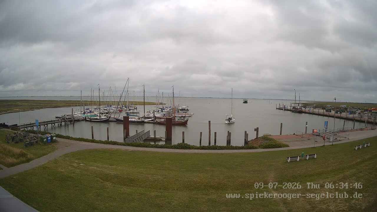 Archiv Foto Webcam Segelclub Spiekeroog