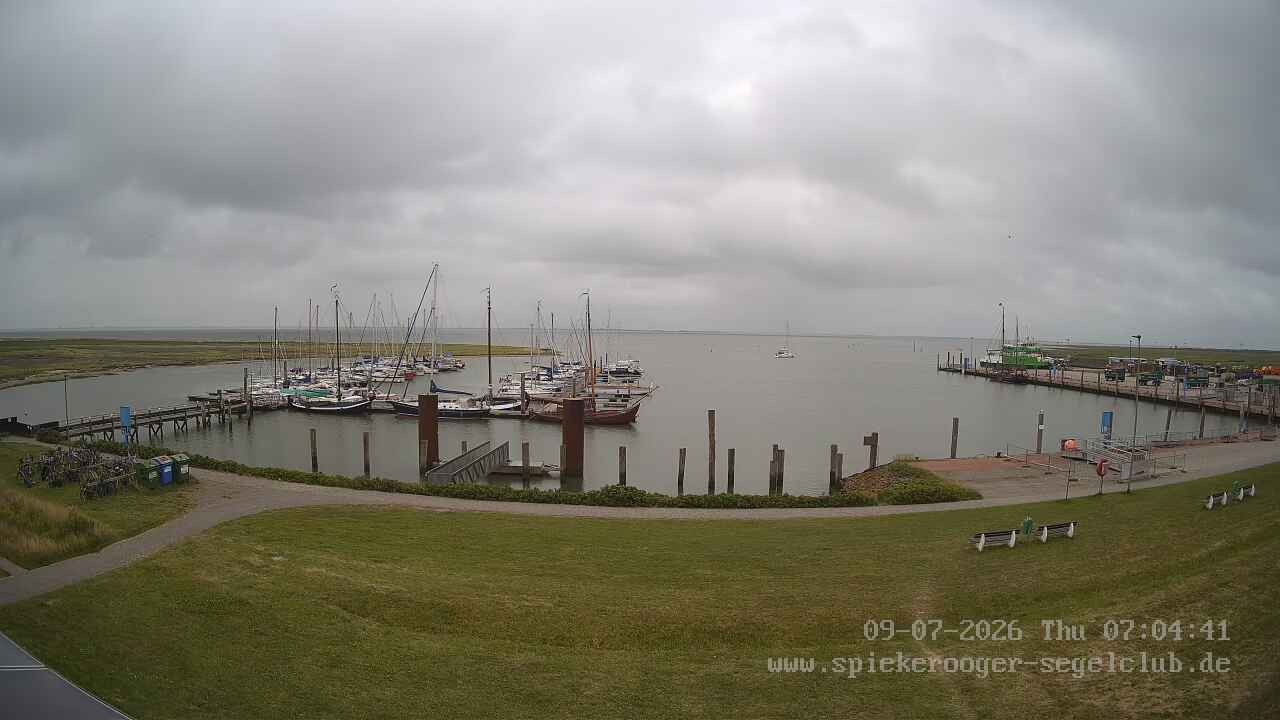 Archiv Foto Webcam Segelclub Spiekeroog