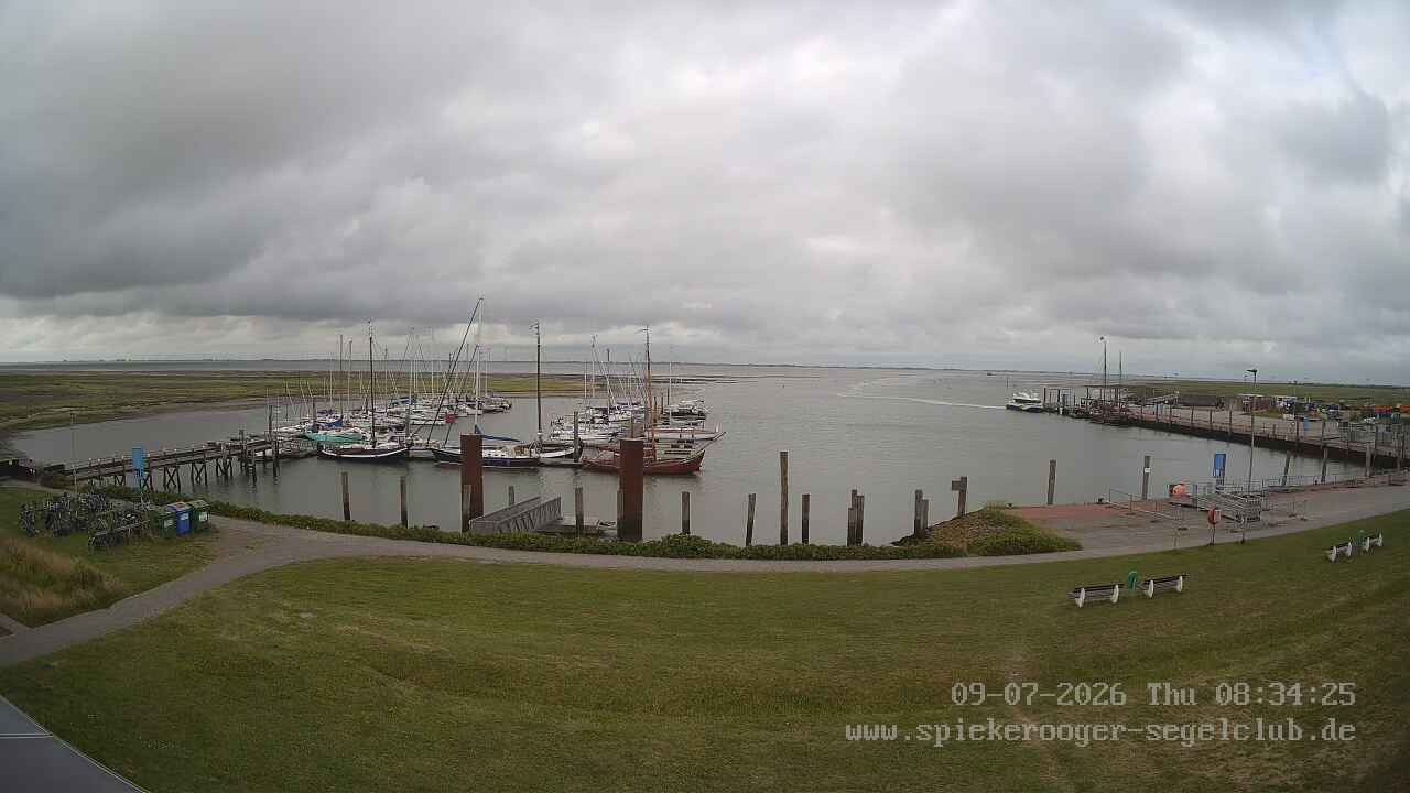 Archiv Foto Webcam Segelclub Spiekeroog