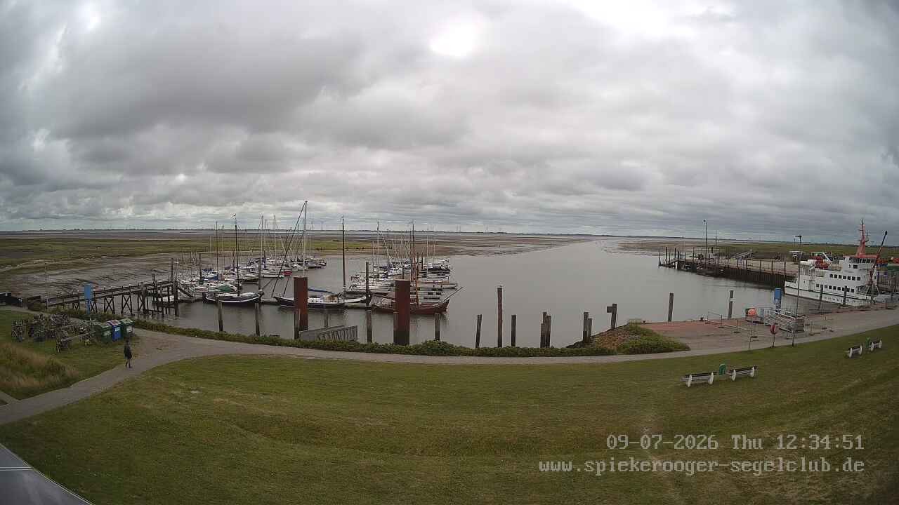 Archiv Foto Webcam Segelclub Spiekeroog