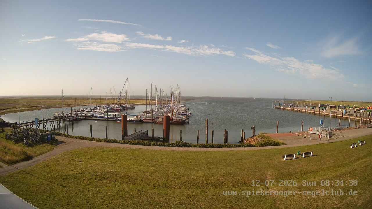 Archived image Webcam Sailing Club Spiekeroog