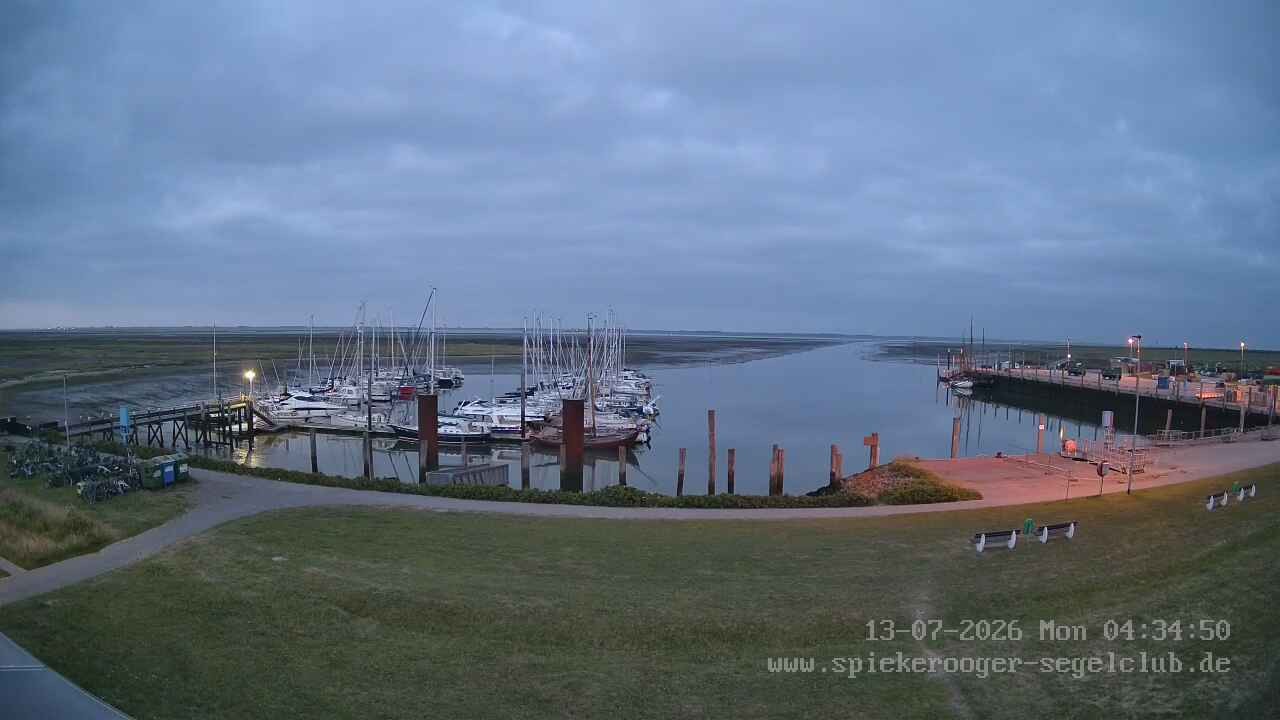 Archiv Foto Webcam Segelclub Spiekeroog