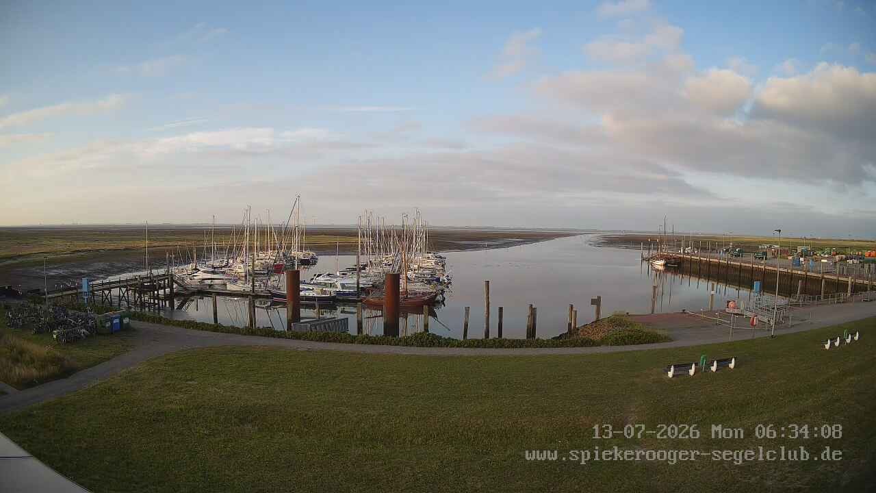 Archiv Foto Webcam Segelclub Spiekeroog
