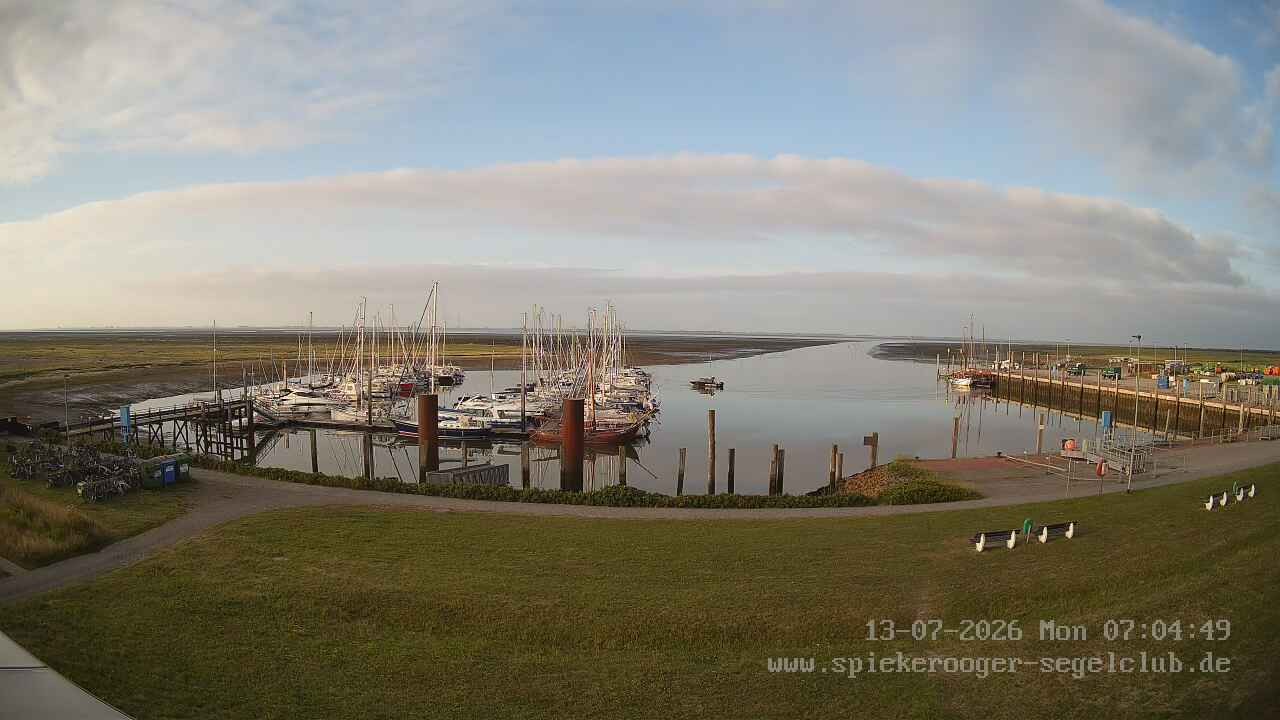 Archiv Foto Webcam Segelclub Spiekeroog