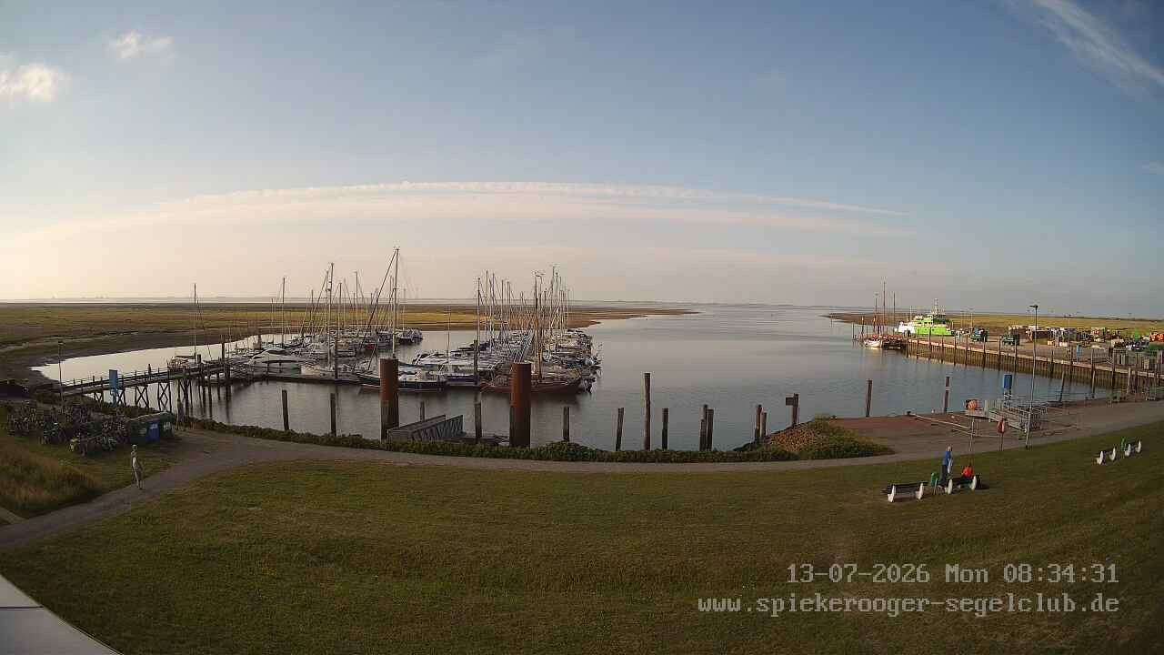 Archiv Foto Webcam Segelclub Spiekeroog