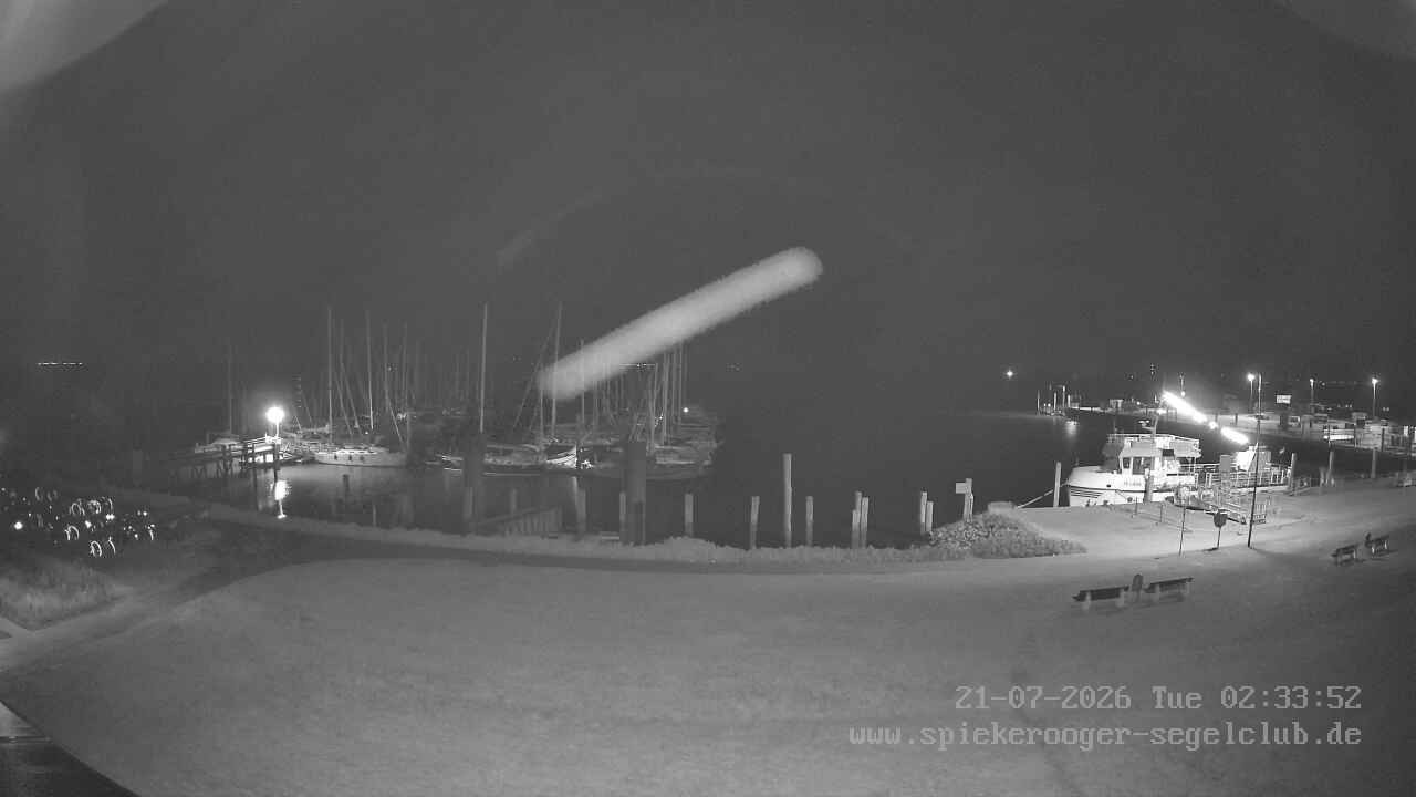 Archiv Foto Webcam Segelclub Spiekeroog