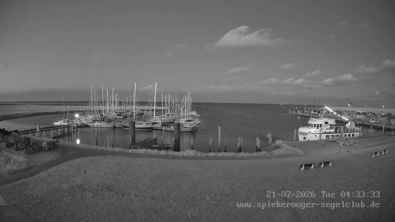 Archiv Foto Webcam Segelclub Spiekeroog