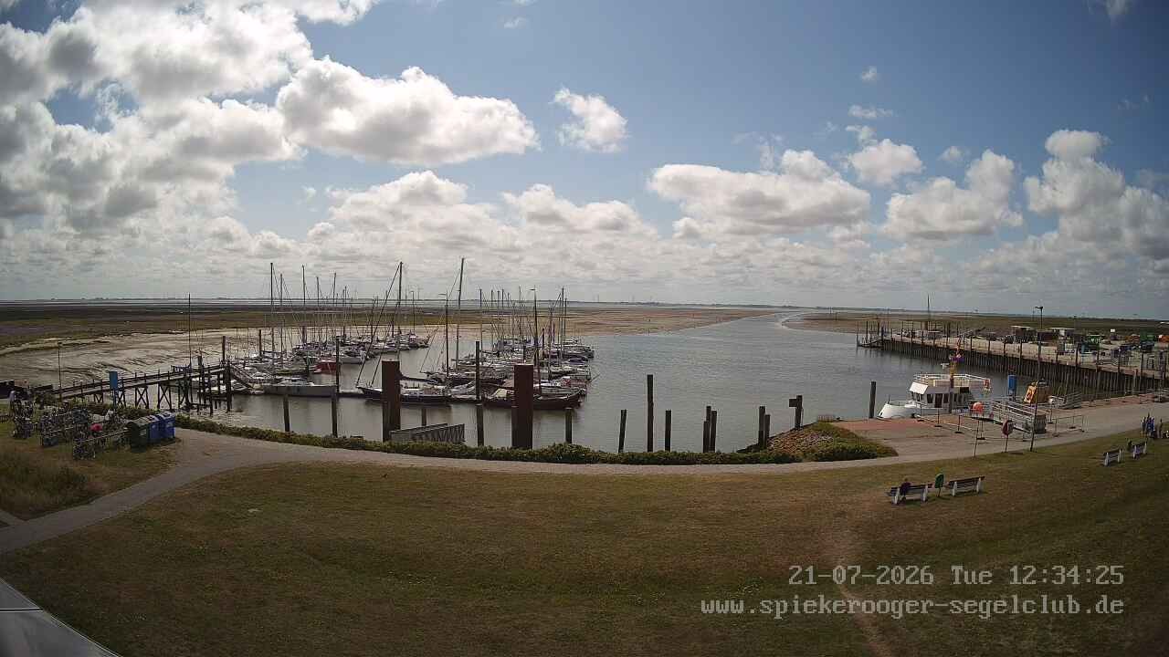 Archiv Foto Webcam Segelclub Spiekeroog