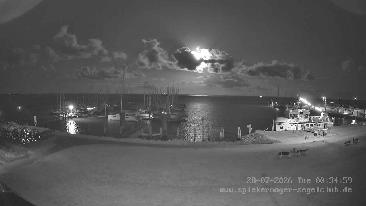 Archiv Foto Webcam Segelclub Spiekeroog