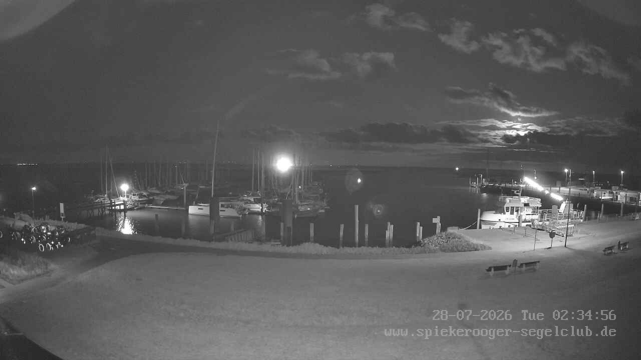 Archiv Foto Webcam Segelclub Spiekeroog