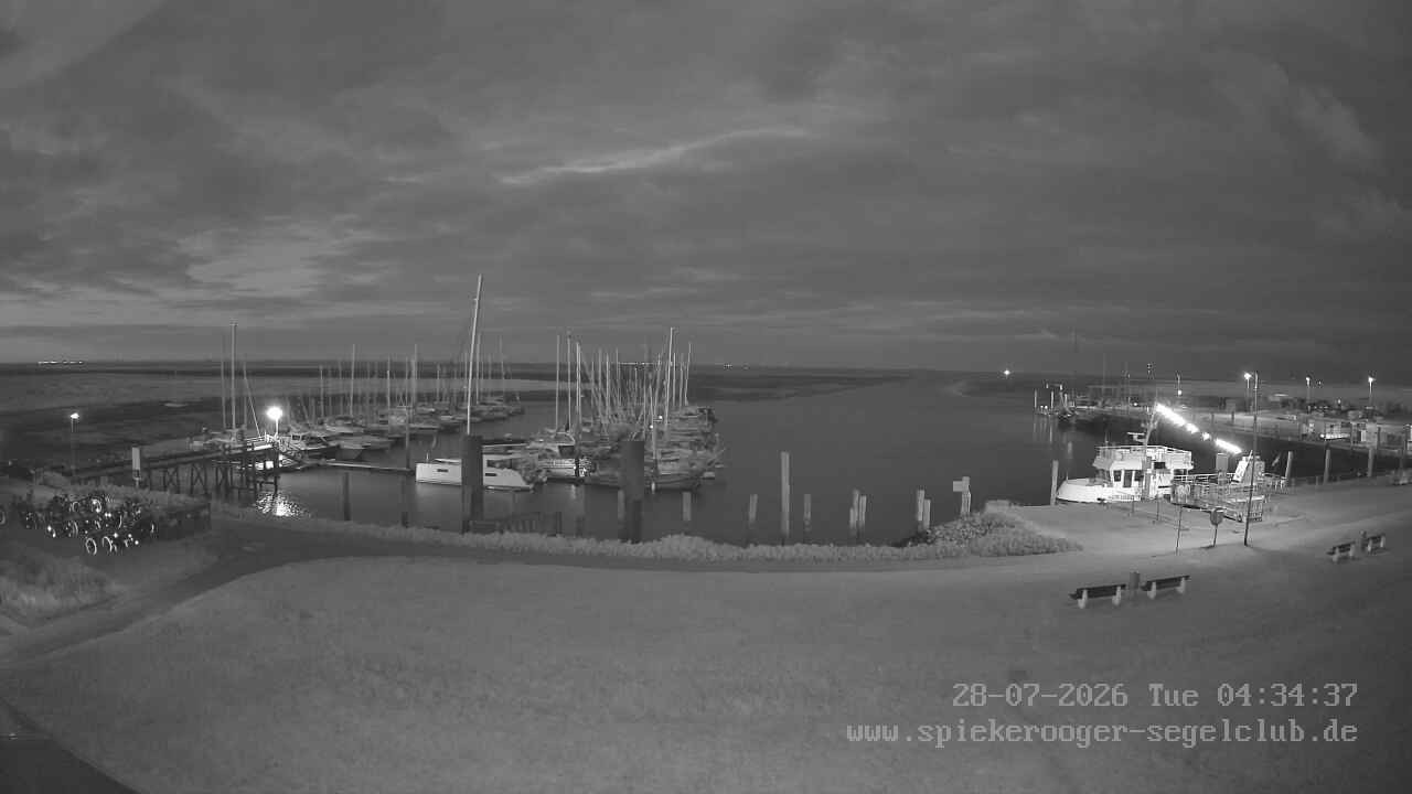 Archiv Foto Webcam Segelclub Spiekeroog