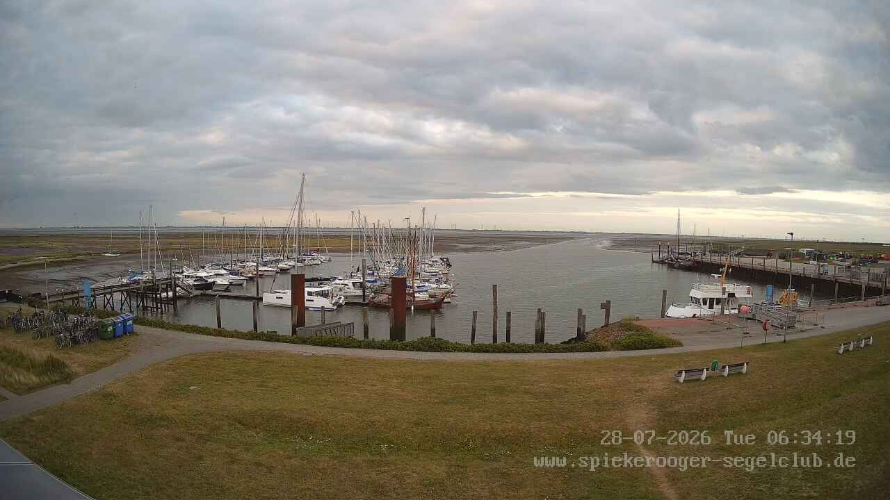 Archiv Foto Webcam Segelclub Spiekeroog
