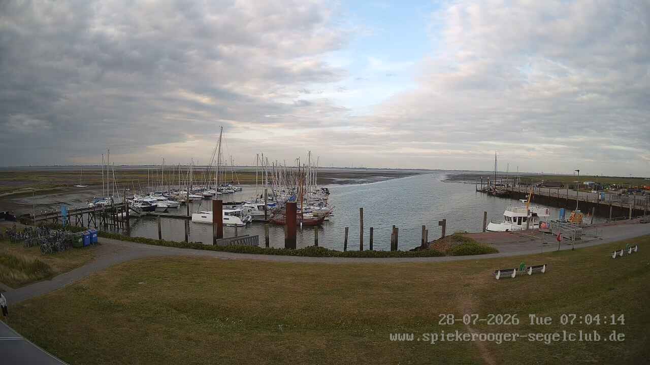 Archiv Foto Webcam Segelclub Spiekeroog