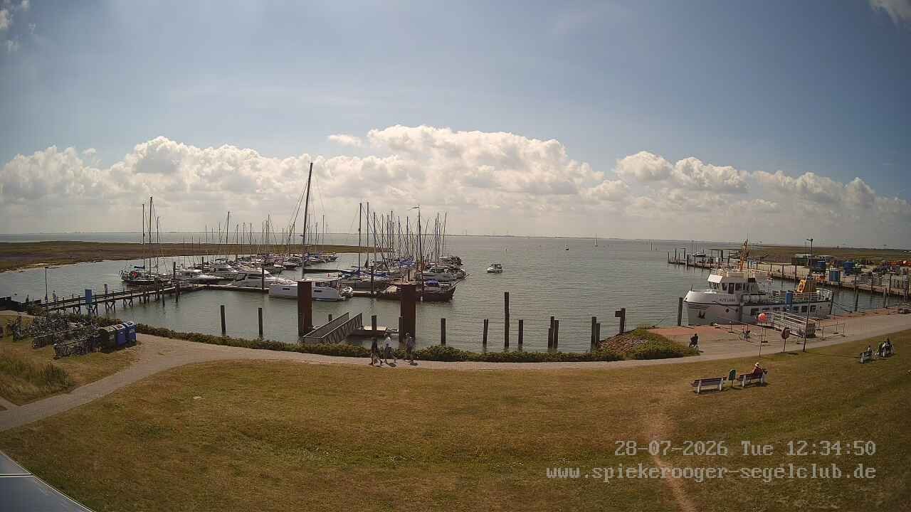 Archiv Foto Webcam Segelclub Spiekeroog