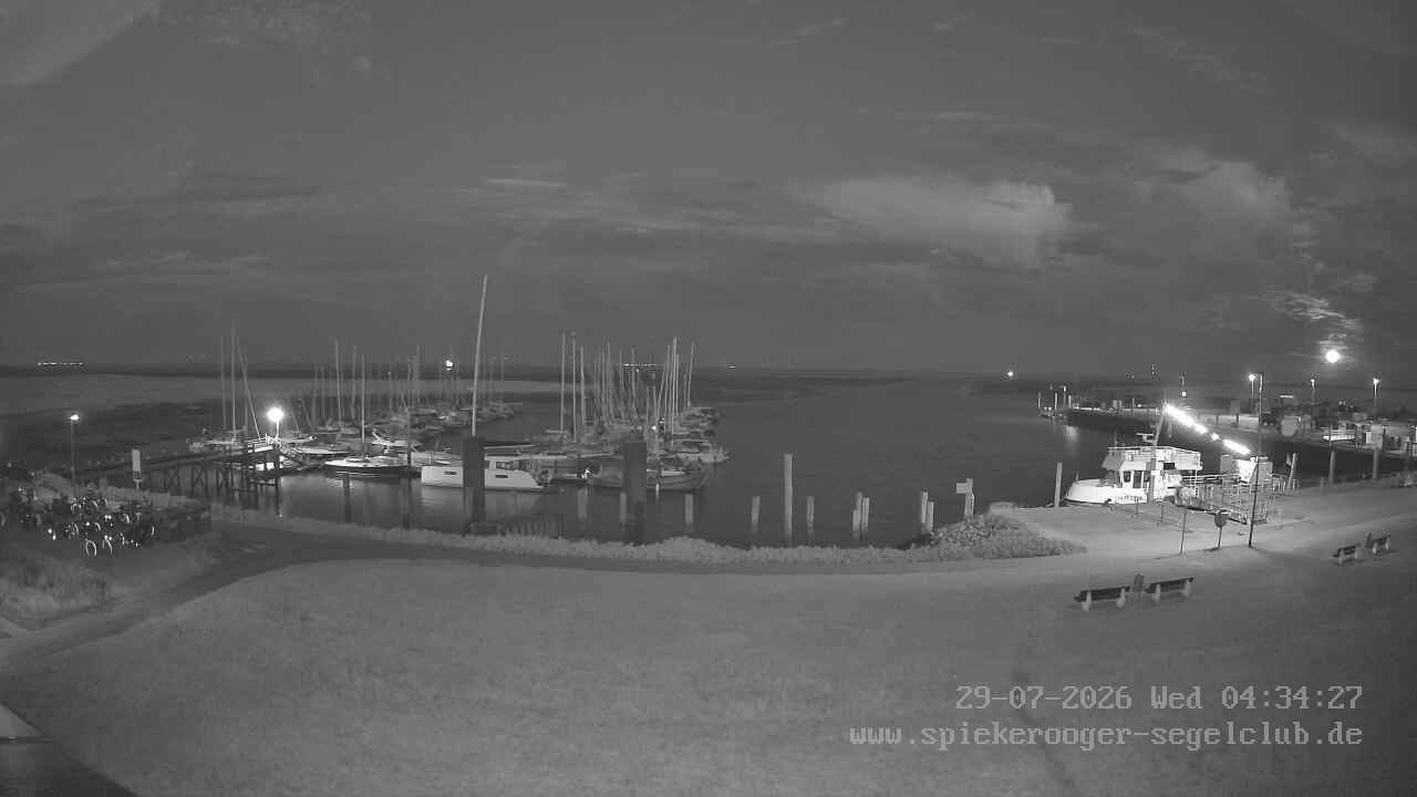 Archiv Foto Webcam Segelclub Spiekeroog