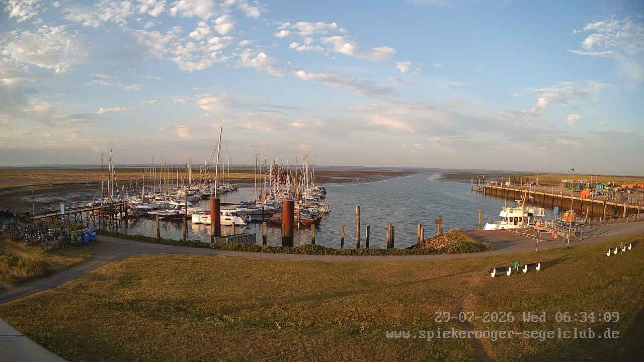 Archiv Foto Webcam Segelclub Spiekeroog
