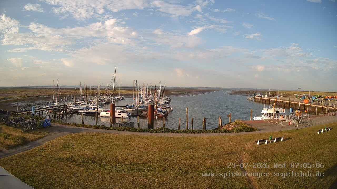 Archiv Foto Webcam Segelclub Spiekeroog