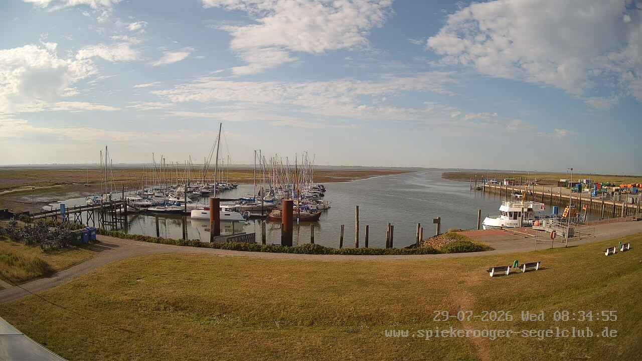 Archiv Foto Webcam Segelclub Spiekeroog