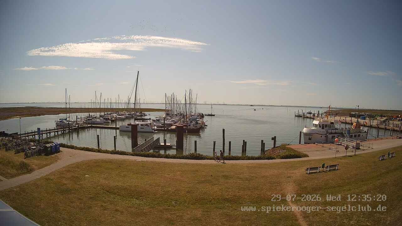 Archiv Foto Webcam Segelclub Spiekeroog