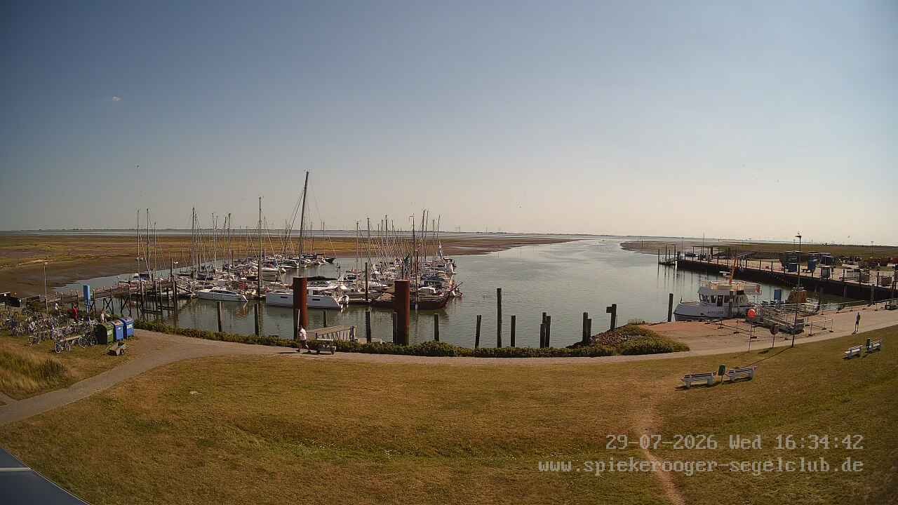 Archiv Foto Webcam Segelclub Spiekeroog