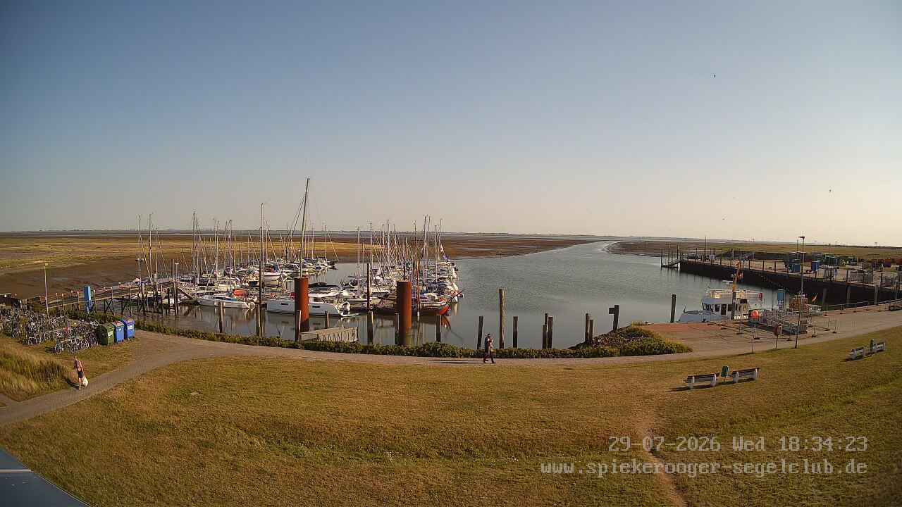 Archiv Foto Webcam Segelclub Spiekeroog