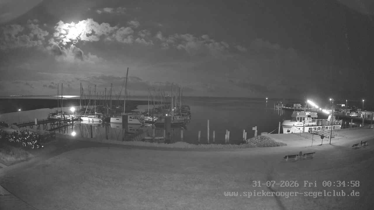 Archived image Webcam Sailing Club Spiekeroog