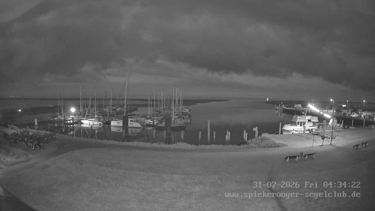 Archived image Webcam Sailing Club Spiekeroog
