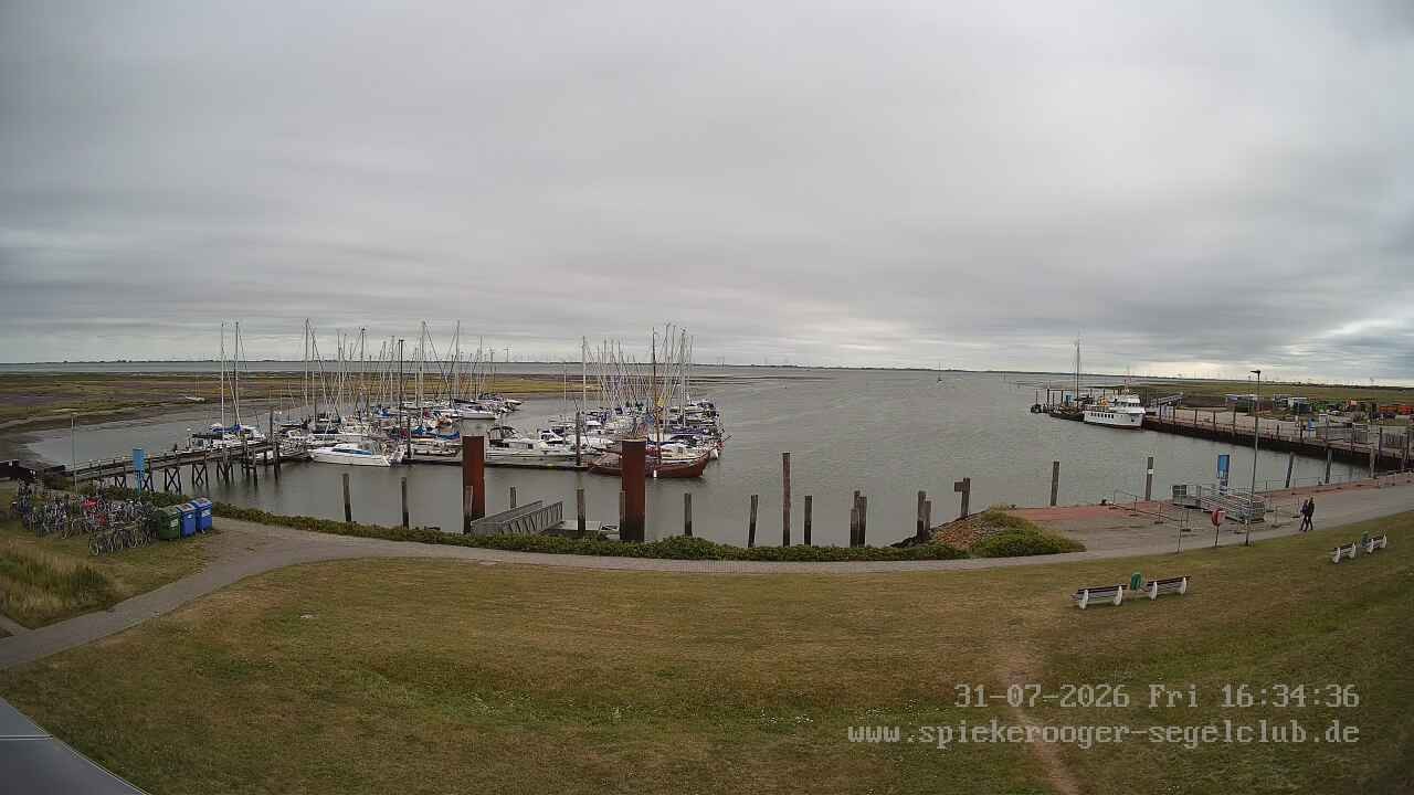 Archived image Webcam Sailing Club Spiekeroog
