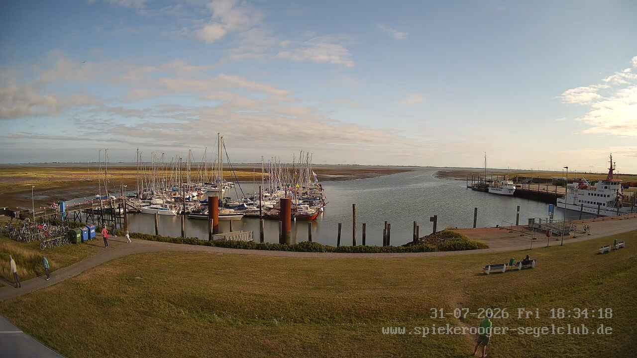 Archiv Foto Webcam Segelclub Spiekeroog