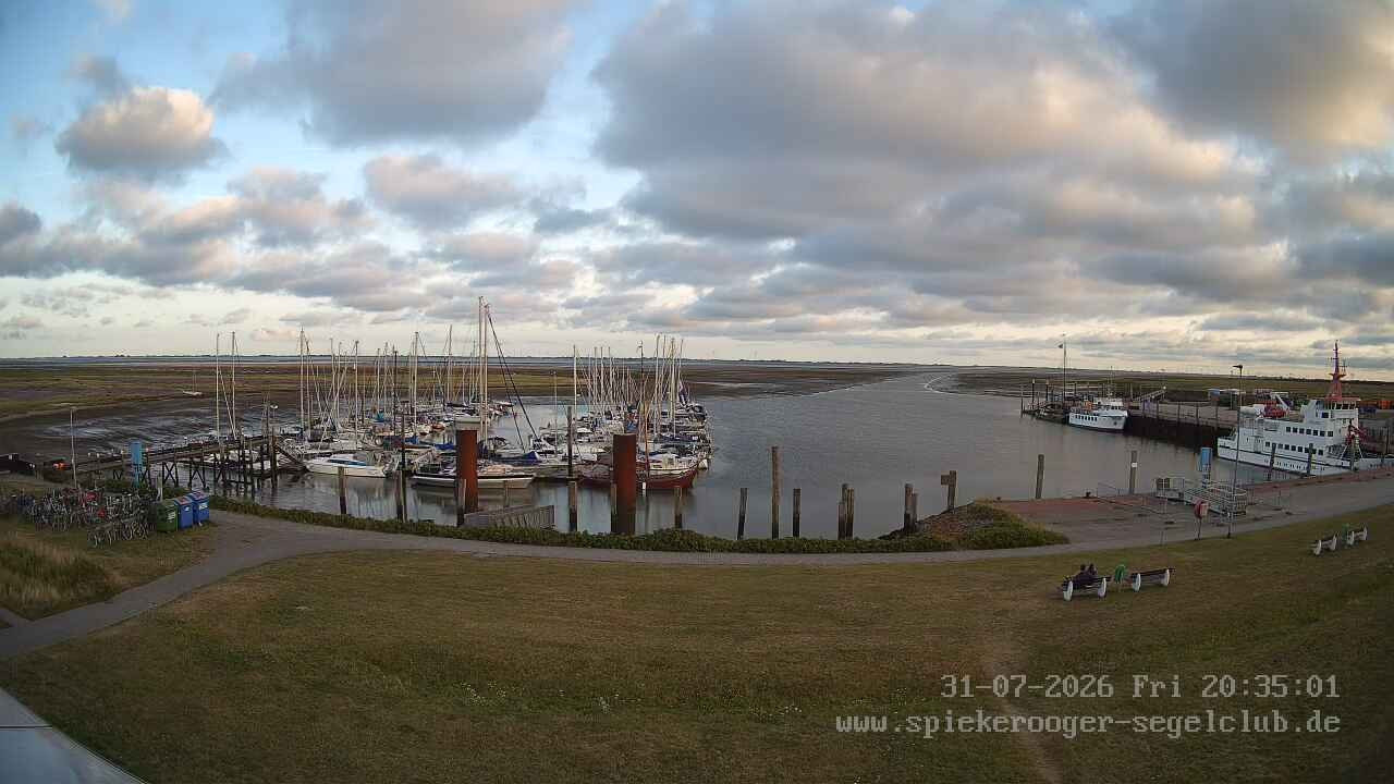Archiv Foto Webcam Segelclub Spiekeroog