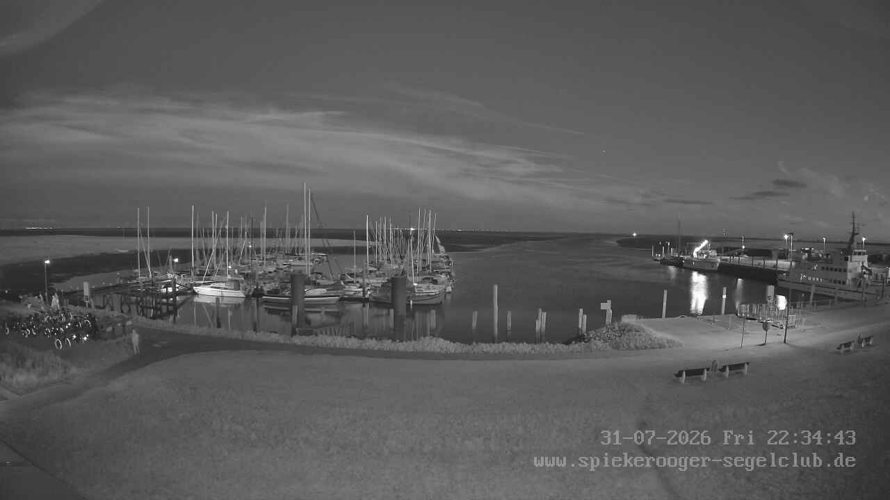 Archiv Foto Webcam Segelclub Spiekeroog
