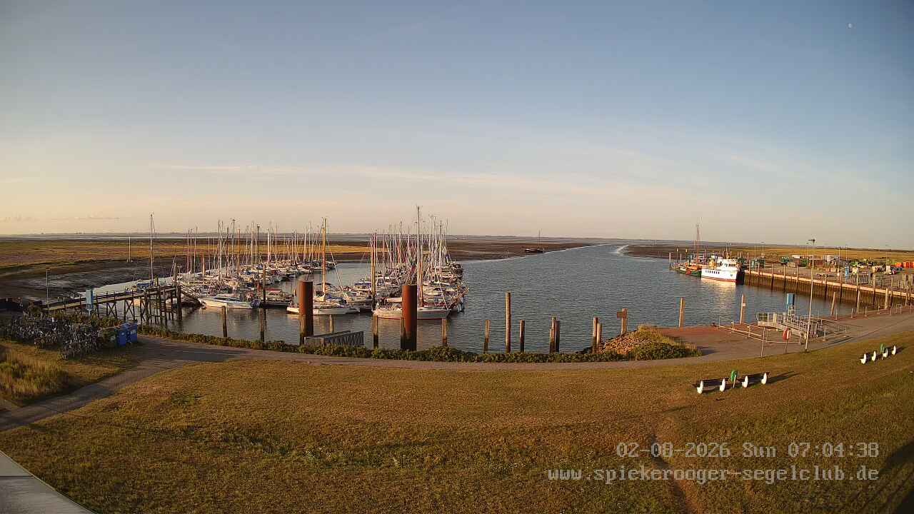 Archiv Foto Webcam Segelclub Spiekeroog