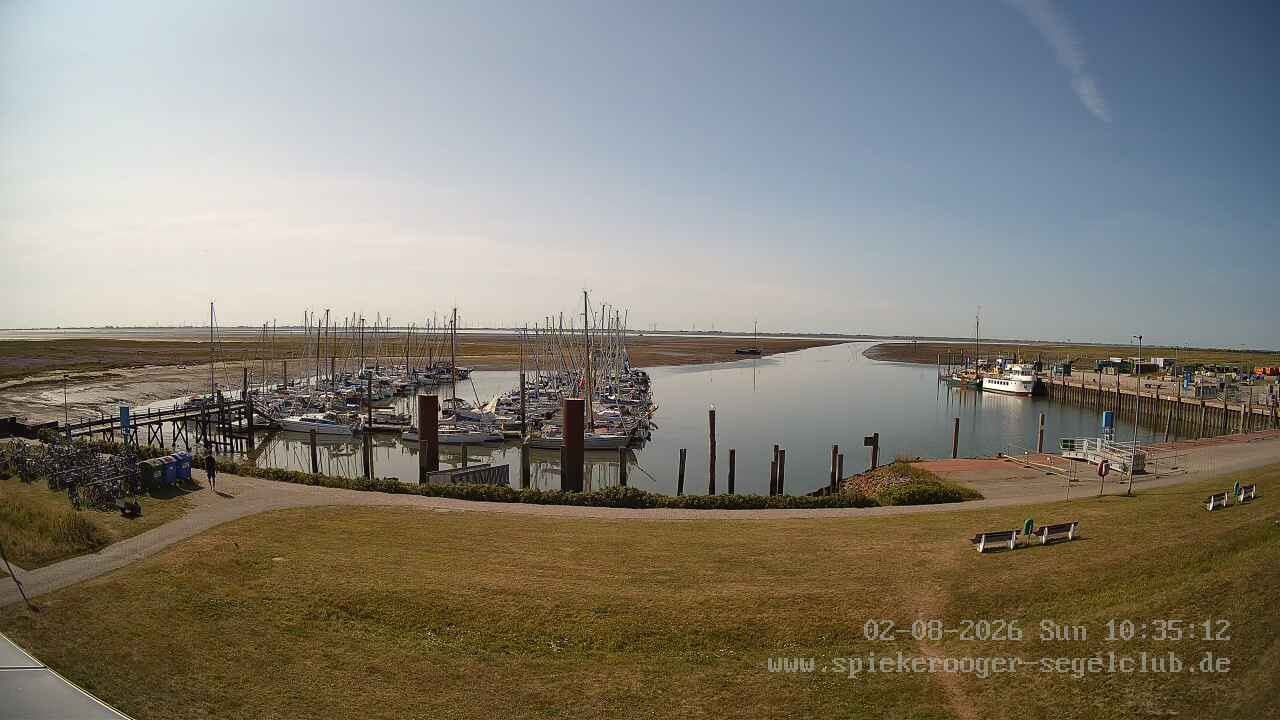 Archiv Foto Webcam Segelclub Spiekeroog