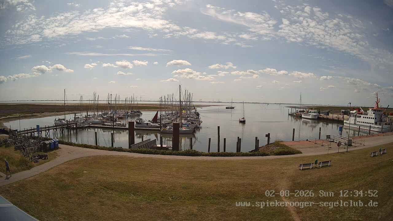 Archiv Foto Webcam Segelclub Spiekeroog