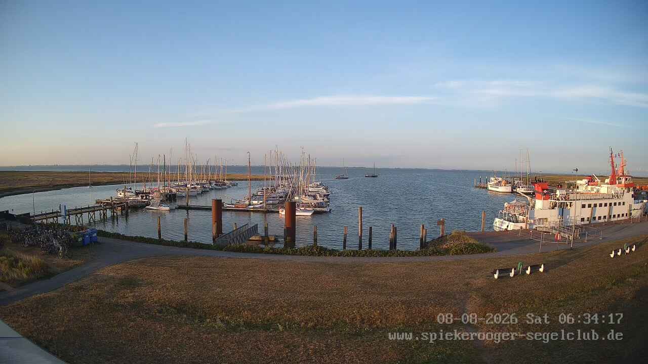 Archiv Foto Webcam Segelclub Spiekeroog